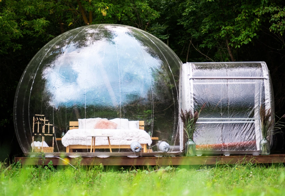 under the stars bubble tent